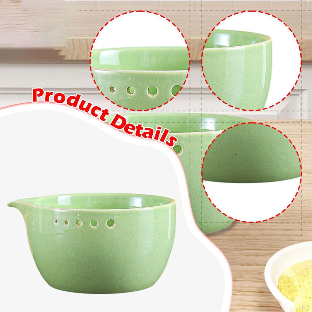 Garlic Grater Herb Bowl Kitchen Tool Supplies Versatile Efficient Peeling Accessory Gadget Ceramic