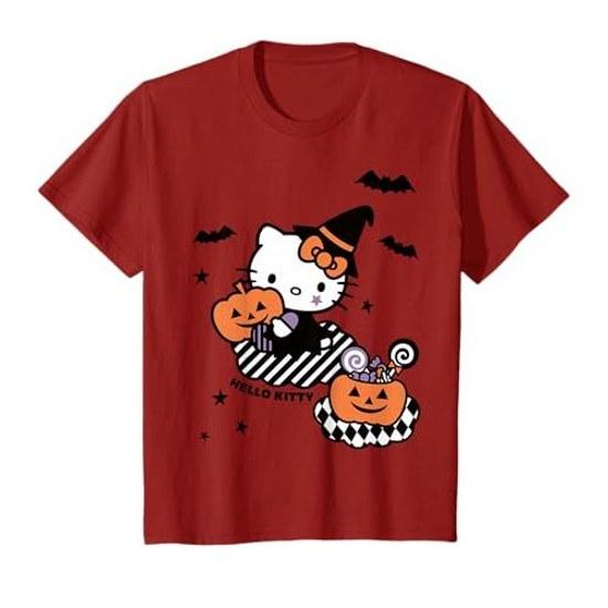 Halloween Special US Design Hello Kitty Trick Treat T-Shirt
