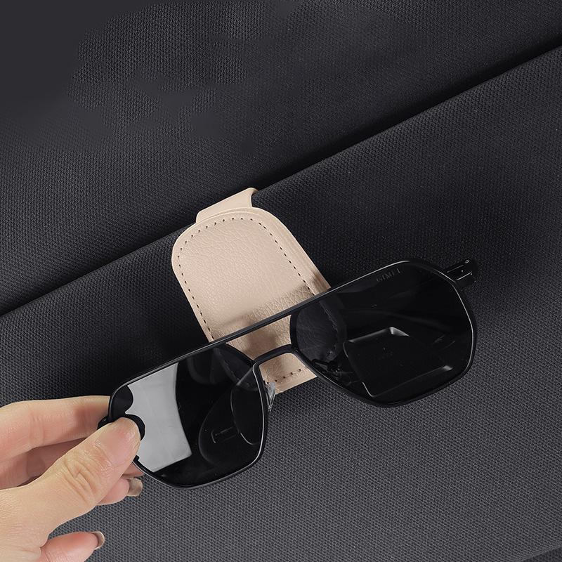 1Pcs Multi Functional Car Sun Visor Storage Clip Eyeglass Holder Car Glasses Clip Car Sunglasses Clip Interior Supplies