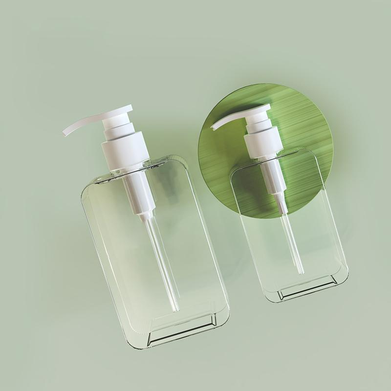 Soap Dispenser Bottle Bathroom Liquid Shampoo Shower Gel Bottle Refillable Storage Container Soap Press Empty Bottles