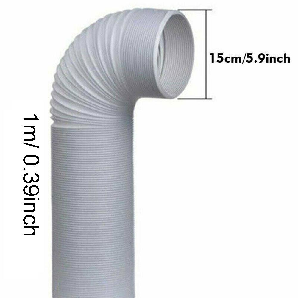 1pc 13/15cm Flexible Conditioner Exhaust Hose Tube Extra Long Air Conditioner Pipe Duct Extension Exhaust Hose For Air Condition
