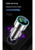 120W Dual Flash Car Charger with Digital Voltage Display for Super Fast Mobile Charging