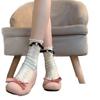 French Pink Heightening Bow Mary Jane Shoes New Autumn Skirt Light Mouth Single Shoes