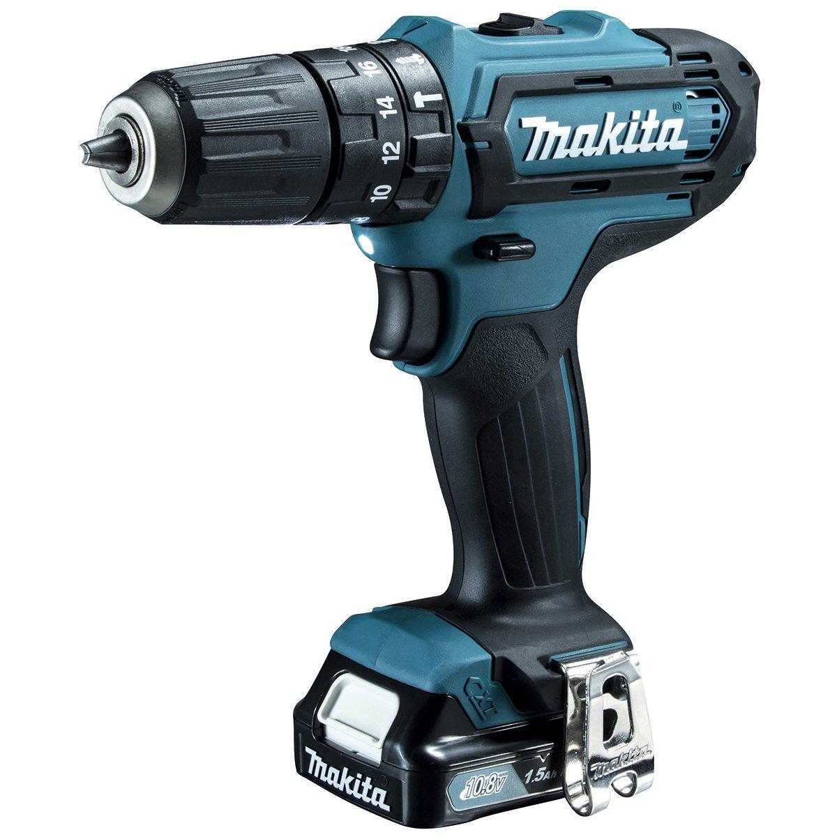 

Makita HP331DSHX Cordless Impact Driver Drill and Case 1.5Ah (Charger Included) синій