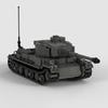 German VK4501P Tank Building Blocks Set WWII German Prototype Heavy Tank Model Military Brick Kit for Historical Display Detail
