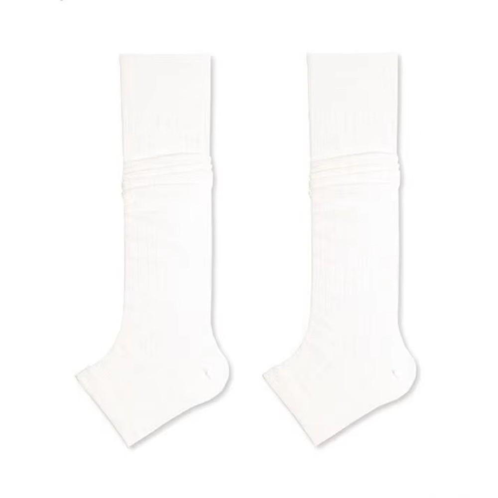 Breathable JK Style Socks Solid Color Ice Silk Socks New Mid-tube Stocking Sweet Girls