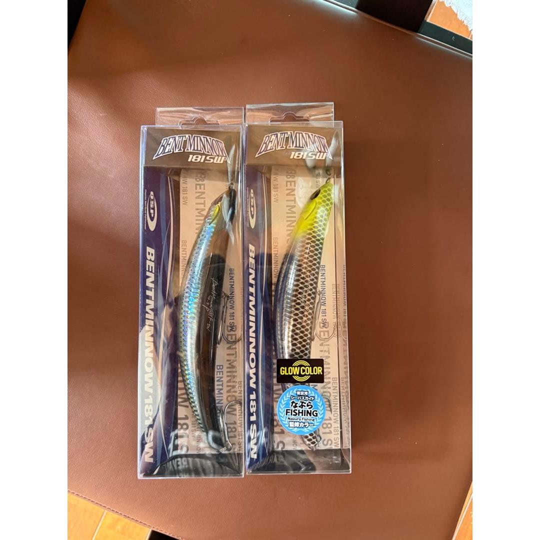 Used O.S.P BENT MINNOW 181SW 2 piece set
