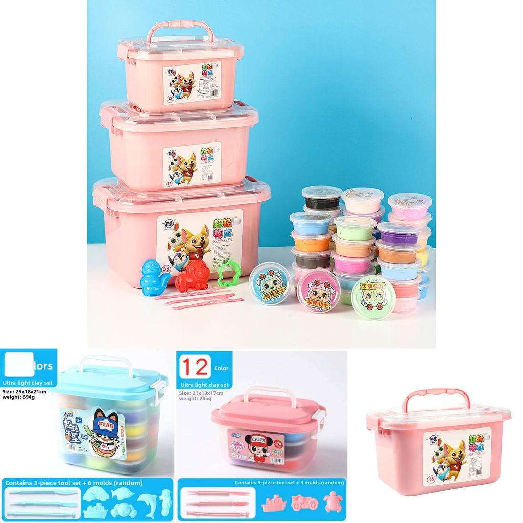 Colorful Modeling Clay Set With For Kids Handcrafts And Creative Play