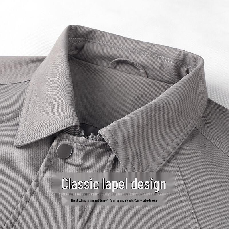 Mark Fairwhale Men's Windproof Lapel Jacket