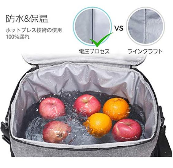 MITU Kjølebag Kjølebag Termisk Isolert Kjølebag Sammenleggbar Lunsj Håndholdt og Skulder For Utendørssport Kapasitet Boks, Bag, Bag, Bag, Bag, Boks, Bag,