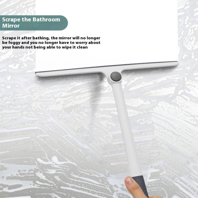 

Вращающийся на 360 градусов скребок для душа, скребок для стеклоочистителей, скребок для очистки с силиконовым держателем, скребок для зеркала в ванной комнате, чистка серый