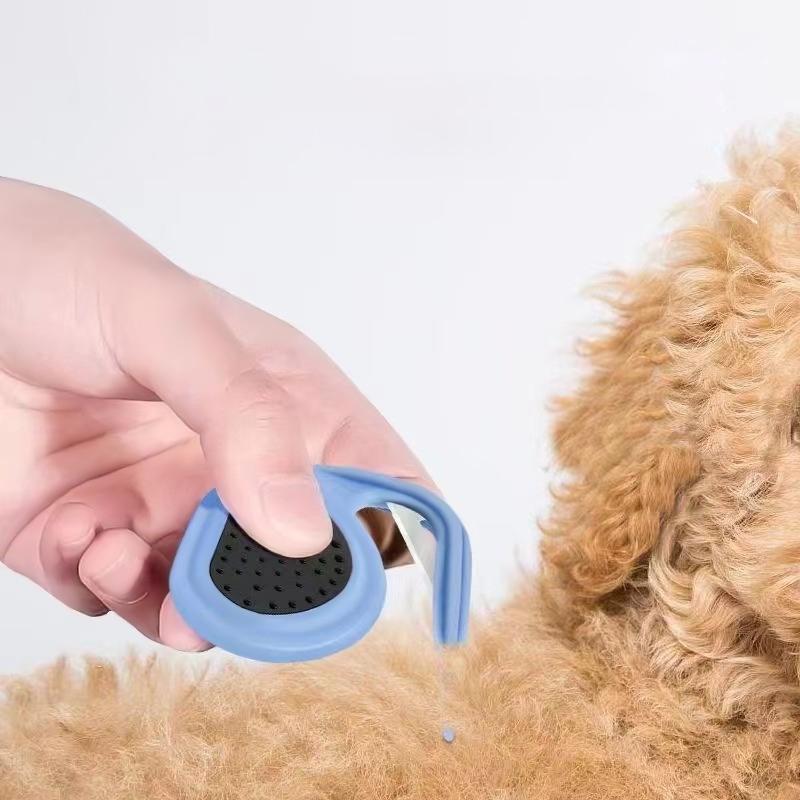 Pet Comb Dog Cat Hair Cutter Comb Dog Cat Hair Cutter Comb Anti-slip Pet Hair Remover Brush Stainless Steel Dog Accessor
