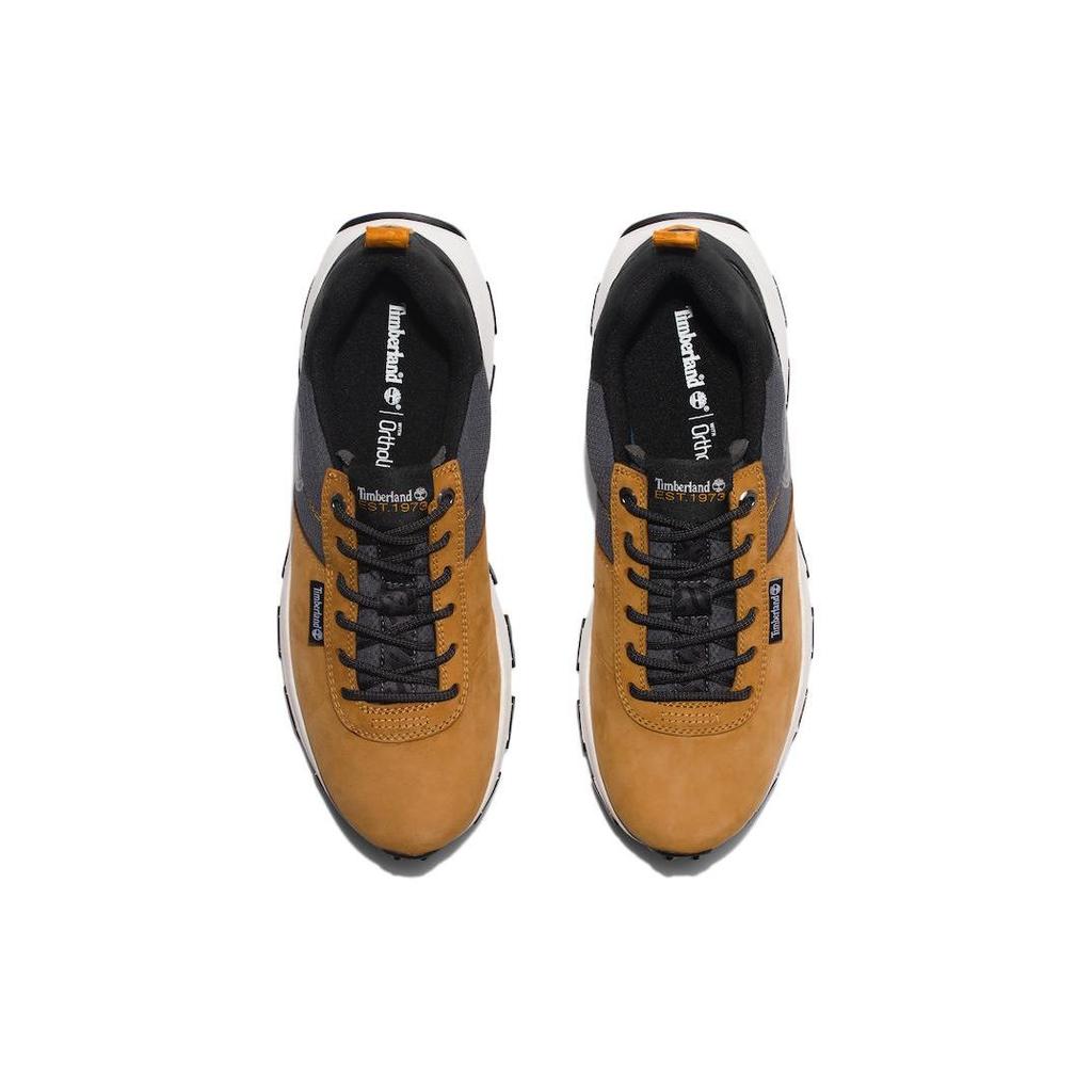 Timberland Winsor Trail Leather Non-Slip Durable Low-Top Sports Casual Shoes Men sneaker Black Brown A5TRV