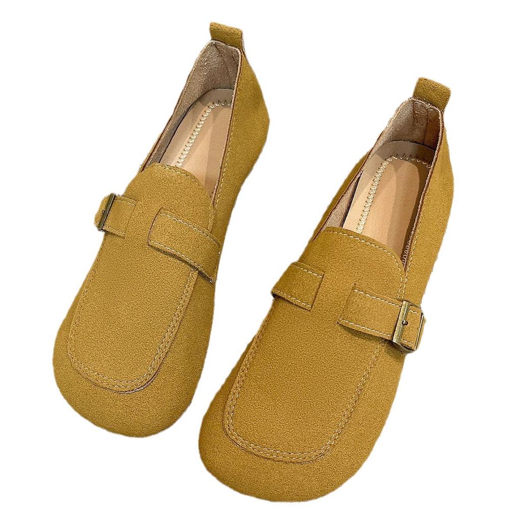 Large Size Shallow Mouth One-pedal Single Shoes for Women, New Design Sense, Lazy Shoes for Women