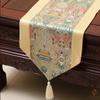 Steagul de masă din brocart țesut în stil chinezesc nou. Steagul de masă modern, simplu, masă rurală, masă de ceai față de masă