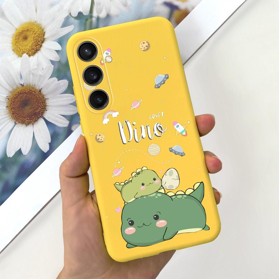 For Samsung A25 5G 2023 Case SM-A256B Cute Astronaut Duck Slim Soft Silicone Back Phone Cover For Samsung A55 A35 5G A356B Coque
