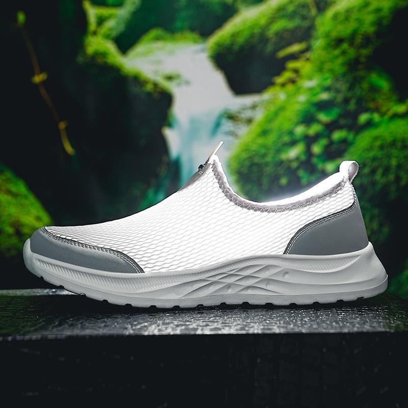 Duży rozmiar plecione buty sportowe buty codzienne oddychające buty leniwe miękka podeszwa