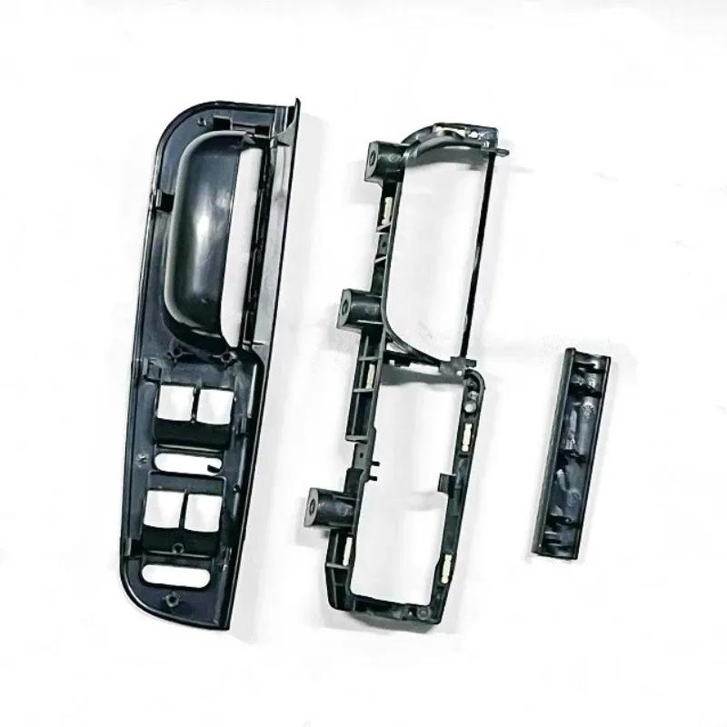 3pcs LHD Car Front Left Black Door Pull Grab Handle For VW Bora Golf 4 MK4 Jetta 1999 2000 2001 2002 2003 2004 1J4959857B