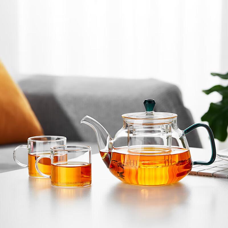 Heat-Resistant Glass Teapot