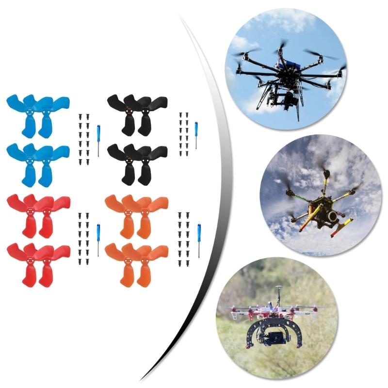 High Strength ABS Drones Propellers Aerodynamically Optimized Replacement Wing Simple Installs Designs for Drones