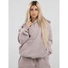 Oversized Embroidered Fleece Hoodie Loose Jogger Set Women Comfort Casual Streetwear