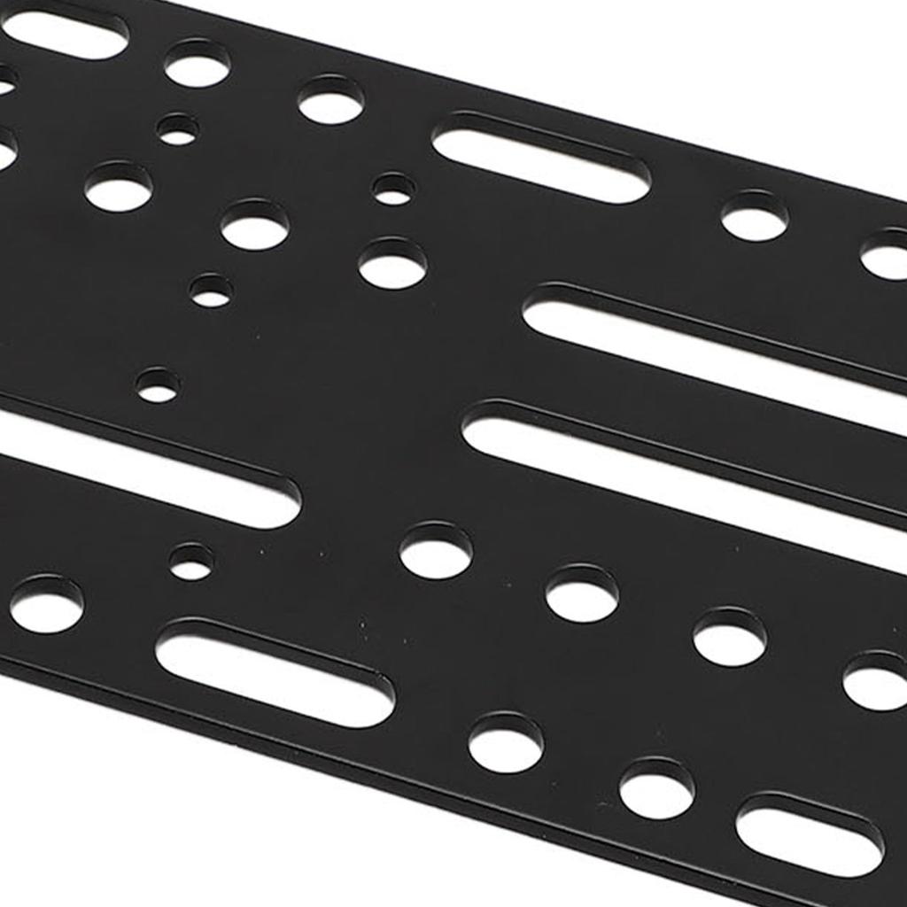 Universal Desk Mount Bracket Plate, USB Handbrake Mount Plate with Multiple Holes, for SIM Racing Shifters & Driving Force Shifters, Compatible with