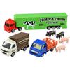 Takara Tomy Tomica Gift Welcome Tomica Farm Truck Set Mini Cars Toy for Ages 3 and Up