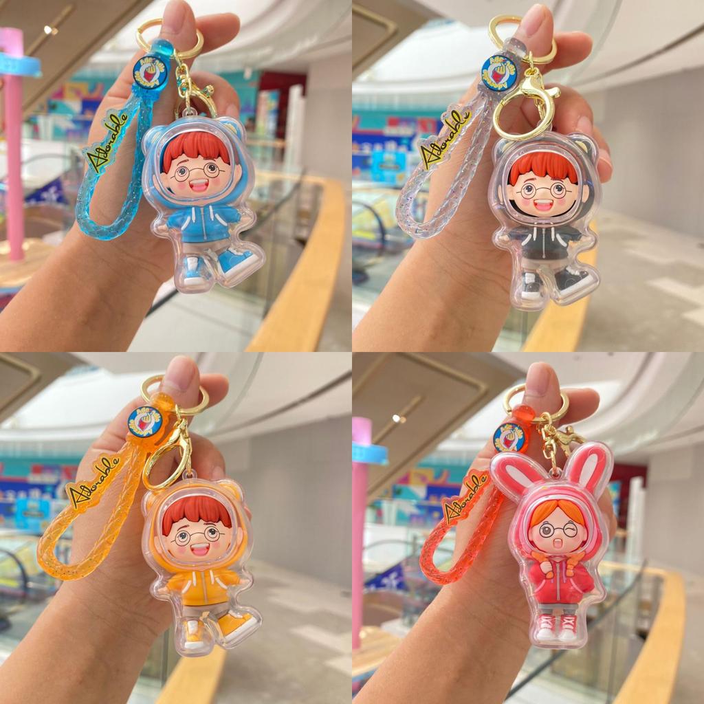 Stylish Acrylic Keychain For Couples Suitable For Cars Bags And Keys Bah-0028
