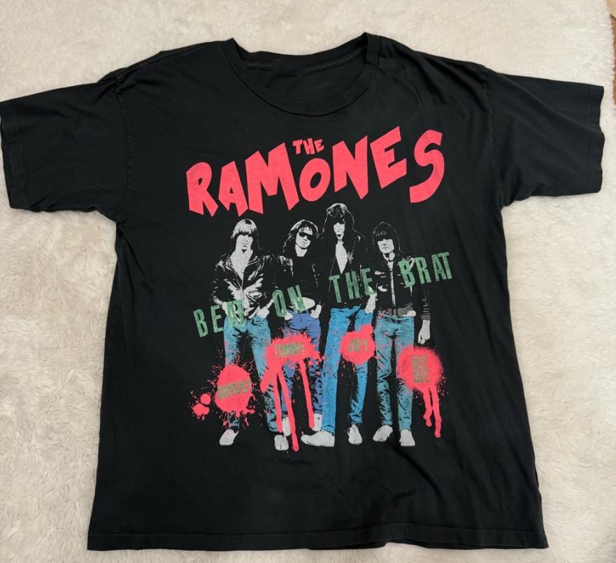 Ramones Daydreamer Tee Black Punk Rock Band Graphic T-Shirt Rare S-5XL XXL