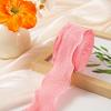 1Pc Lace Pleated Ribbon DIY Cake Bouquet Flowers Fishtail Yarn Packaging Linen Wavy Lace Ribbon