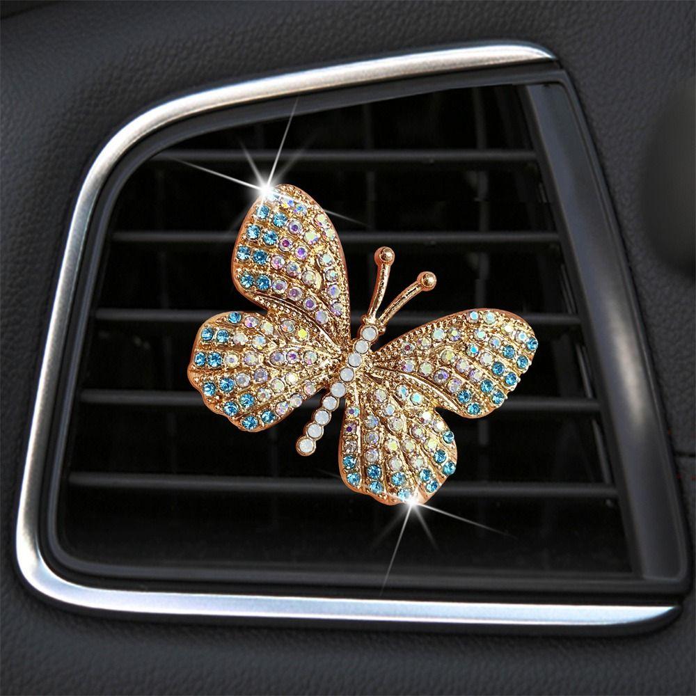 

Air Conditioner Car Perfume Clip Air Outlet Decoration Car Aromatherapy Clip Outlet Vent Clip Blue