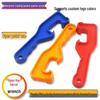 Plastic Barrel Lid Opener: Wrench for Opening Paint, Oil, and Fertilizer Drums. Waterproof Tool for Barrel Lid Lifting.