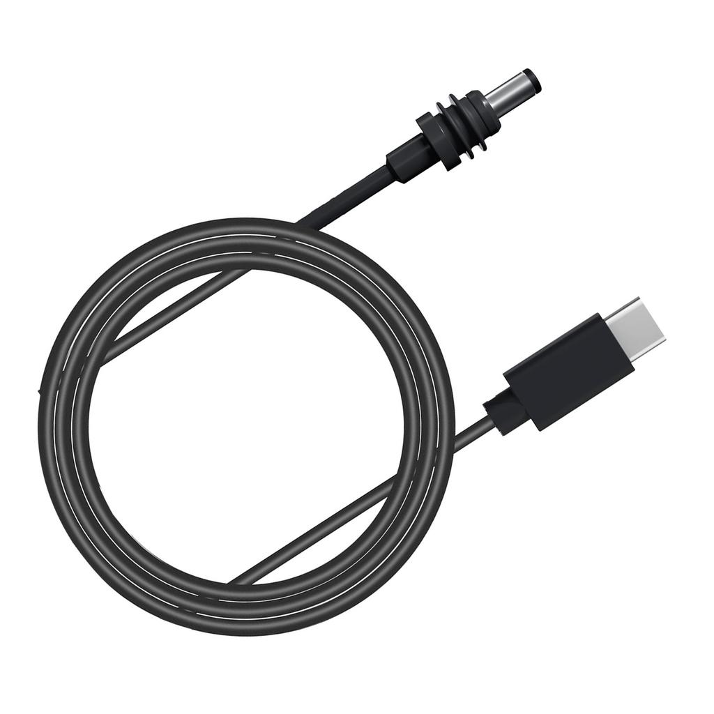 Rectangular Satellite DC Power Cable Replacement USB C To DC 100W 2m6.5ft for 65W PD Power Supply