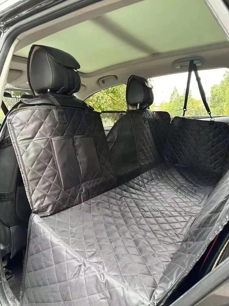 Waterproof Pet Cargo Cover Dog Seat Cover Mat for SUVs Sedans Vans Car Accessories Trunk Cover Mats Dog Car Rear Back Protector