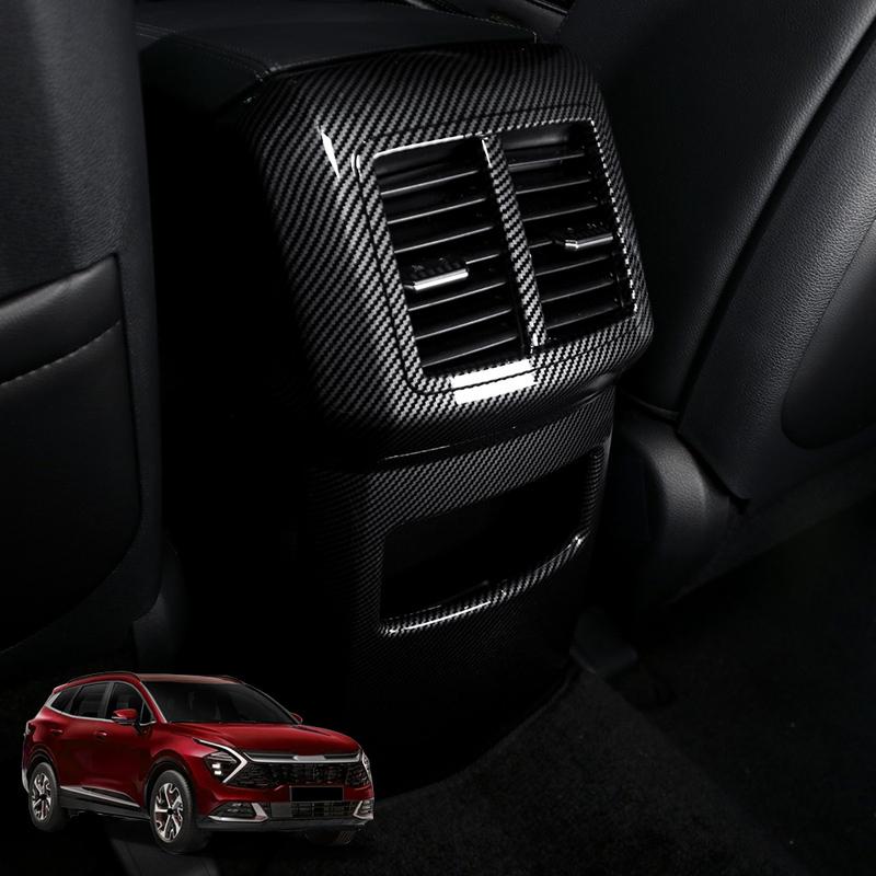 Car Interior Rear Air Vent Decorative Frame Cover Shift Extension Frame ABS for Kia Sportage NQ5 -2026 Trim Accessories