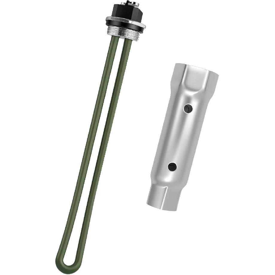 Upgraded 520900 RV Water Heater Element for Suburban RV SW Series Electric Water Heater, Replace 520789 232794 Heating Element, Screw-in 1440W 120V,