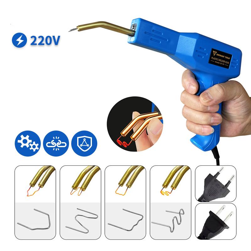 Plastic Welder Welding Machine Car Bumper Soldering Gun 4 Types Staples for Bumper/Kayak/Plastic Product Repairs