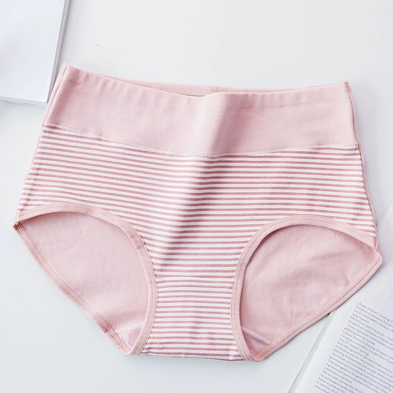 Underwear Women's Cotton Printed Large Size 7A Seamless Antibacterial Ladies Abdomen Cute Girl Triangle Student Underwear