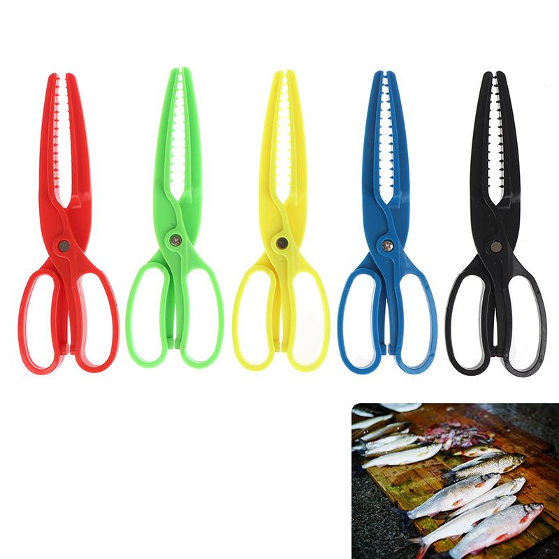 Outdoor Fishing Plastic Clamp Fish Control Non-Slip Sawtooth Controller Lure Fish Hook Clamp Mouth Pliers Lip Grip Tool