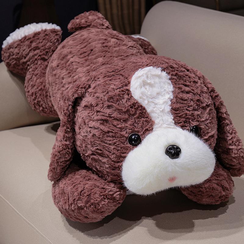 Flauschiger Border Collie Plüschtier Niedlich Weich Hochwertig Cartoon Stofftier Puppe Heimdeko Geschenke für Kinder