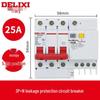 Delixi DZ47sLE Air Switch Circuit Breaker with Leakage Protection (1-4P, Single/Three-Phase, N)