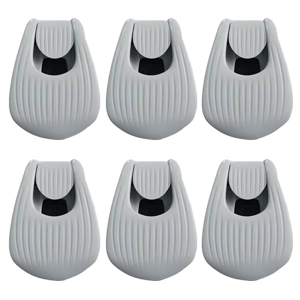 Multifunctional Rod Holder Fishing Rod Clips Fishing Rod Holder Fixer Clip for Various Sizes Fishing Pole