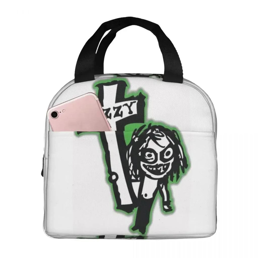 Ozzy Osbourne Yelling Sharon Insulated Lunch Bag for Women Kids Leakproof Food Boxes Thermal Lunch Box Tote