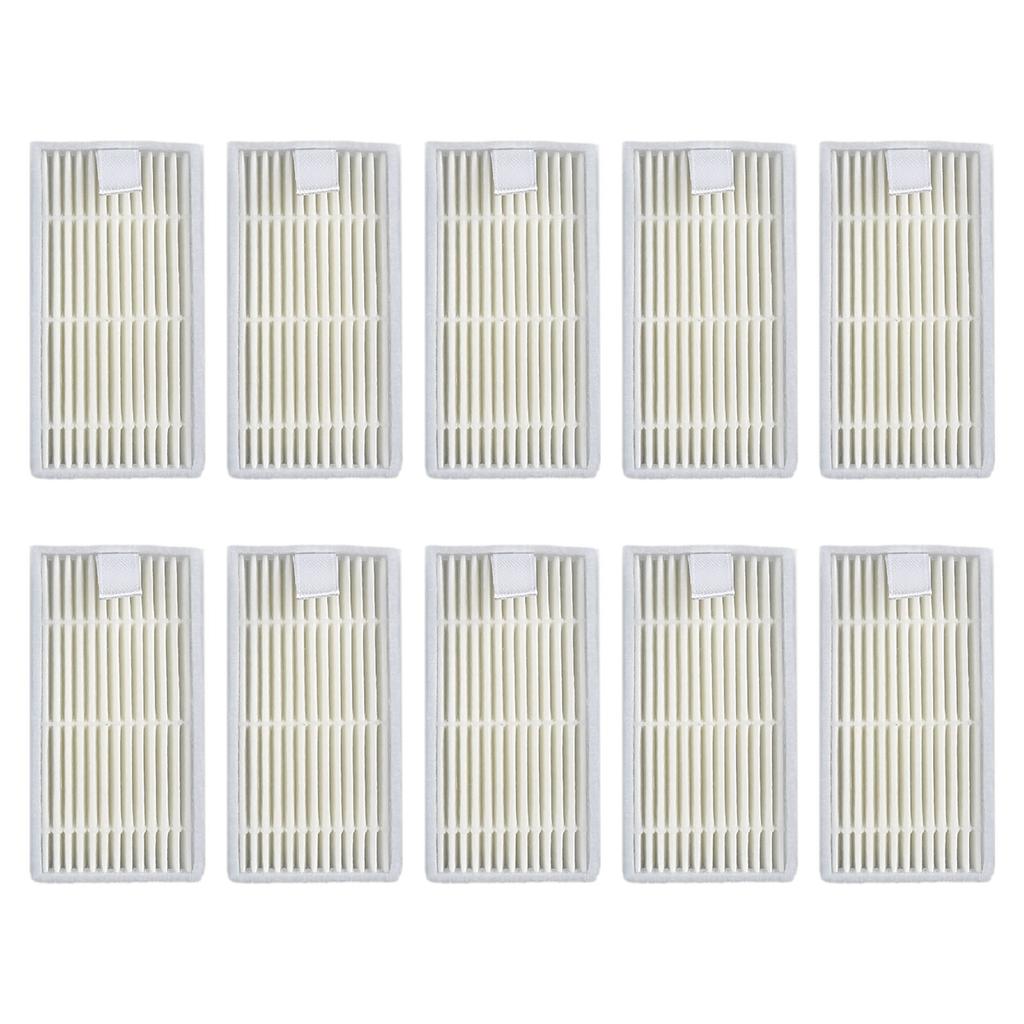 10Pcs Vacuum Filter Set for SilverCrest For SSR 3000 A1 Robot Vacuum Cleaner Accessories with Washable and Recyclable Features