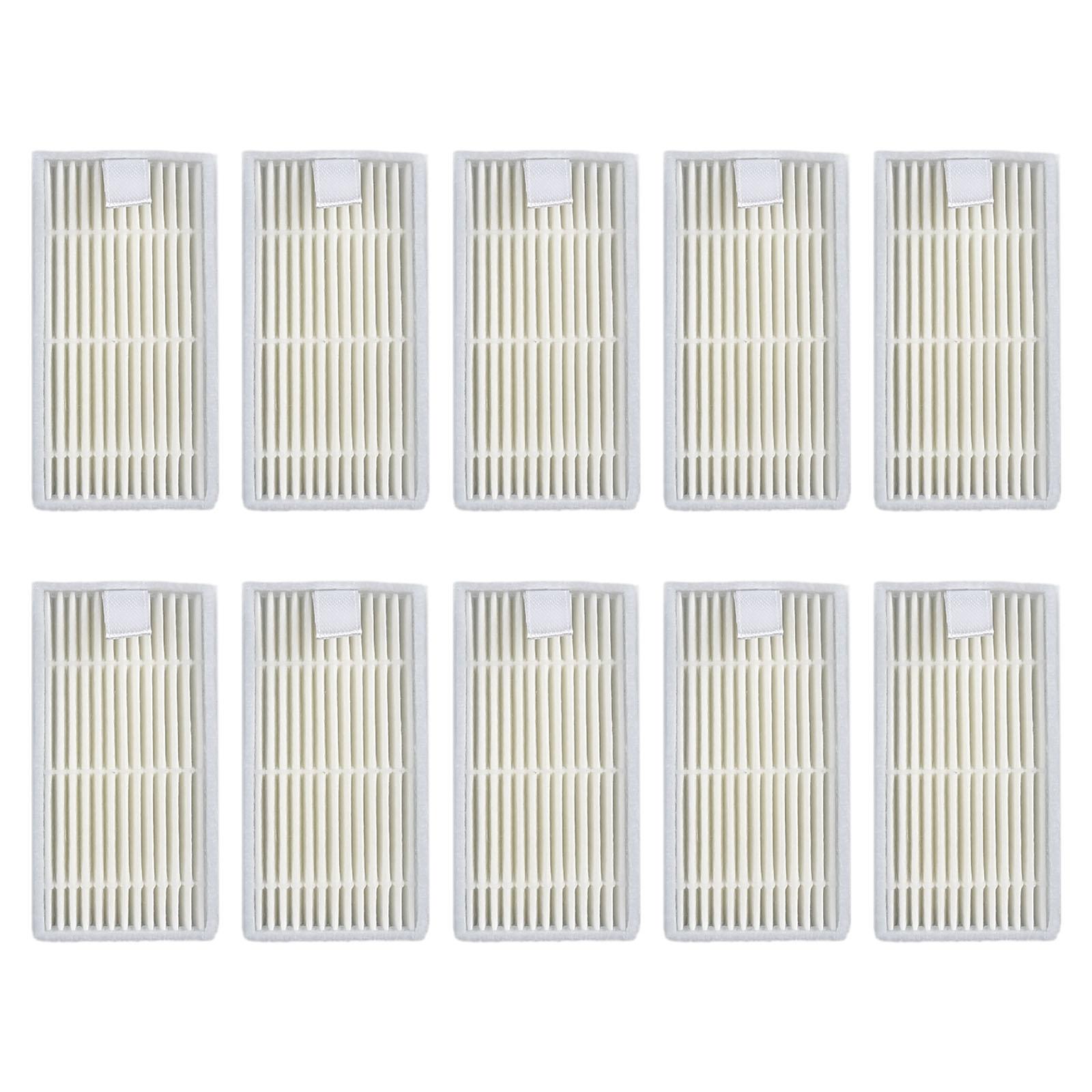 

10pcs Filters High Quality Practical Use Washable White