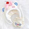 Kigurumi Cap & Clothes Set [for 10cm] White, Plush Clothes, Kigurumi Accessories, Otaku Activities, Doll Mascot, Kpopdoll Costume [Used]