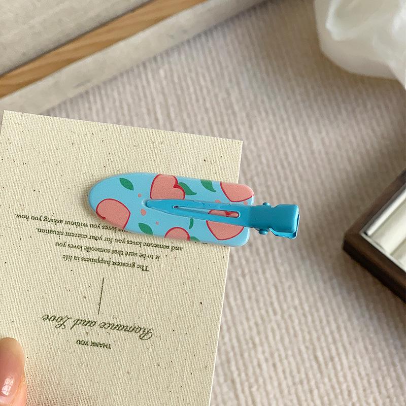 New Polka Dot Dopamine Print Hair Clip - Cute Duckbill Design for Babies and Girls