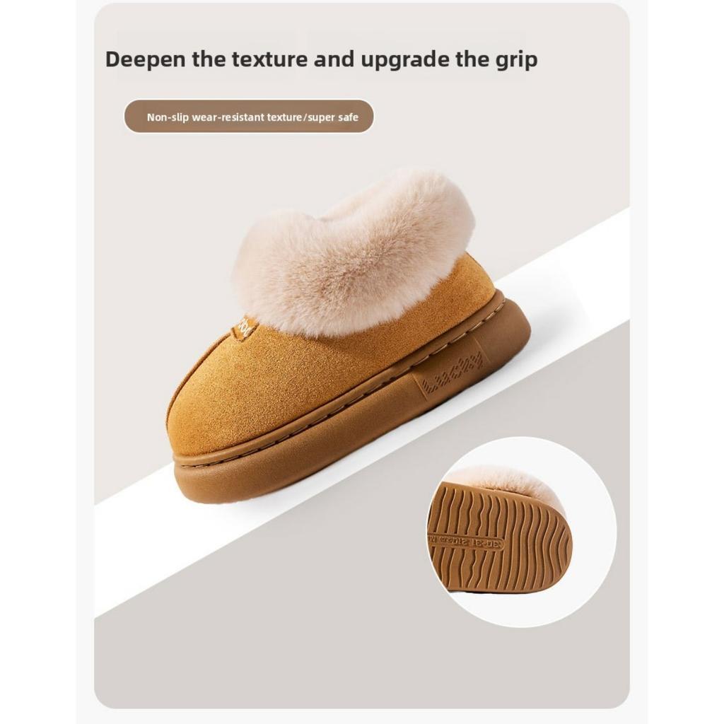 Barnas bomullssko for vinteren, egnet for både gutter og jenter til å bruke inne og ute, mellomstore barnas snøstøvler