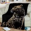 Beast Cartoon Tiger Lion Leopard Animal Wildlife  Blanket,Soft Throw Blanket for Home Bedroom Bed Sofa Picnic Cover Blanket Kids