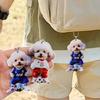 Acrylic Ballwear Teddy Dog Cars Pendant Backpack Hangings Household Product Decoration Auto Interior Decor Accessories Ornaments